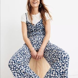 Madewell Huston Pull-On Crop Pants in French Floral M